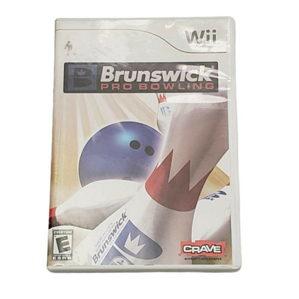 Nintendo Wii Brunswick Pro Bowling Video Game (Complete, 2007)